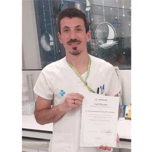 <p><strong>El Dr. Fernando Marqués y el proyecto BiVaBiDa, galardonados con el prestigioso “INSTAND Research Award 2024”</strong></p>